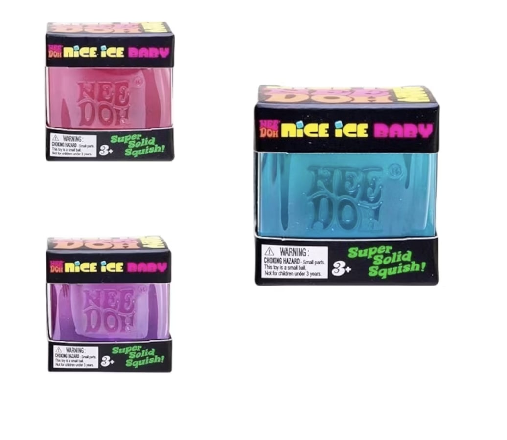 Mini NeeDoh Cube - Assorted Colors