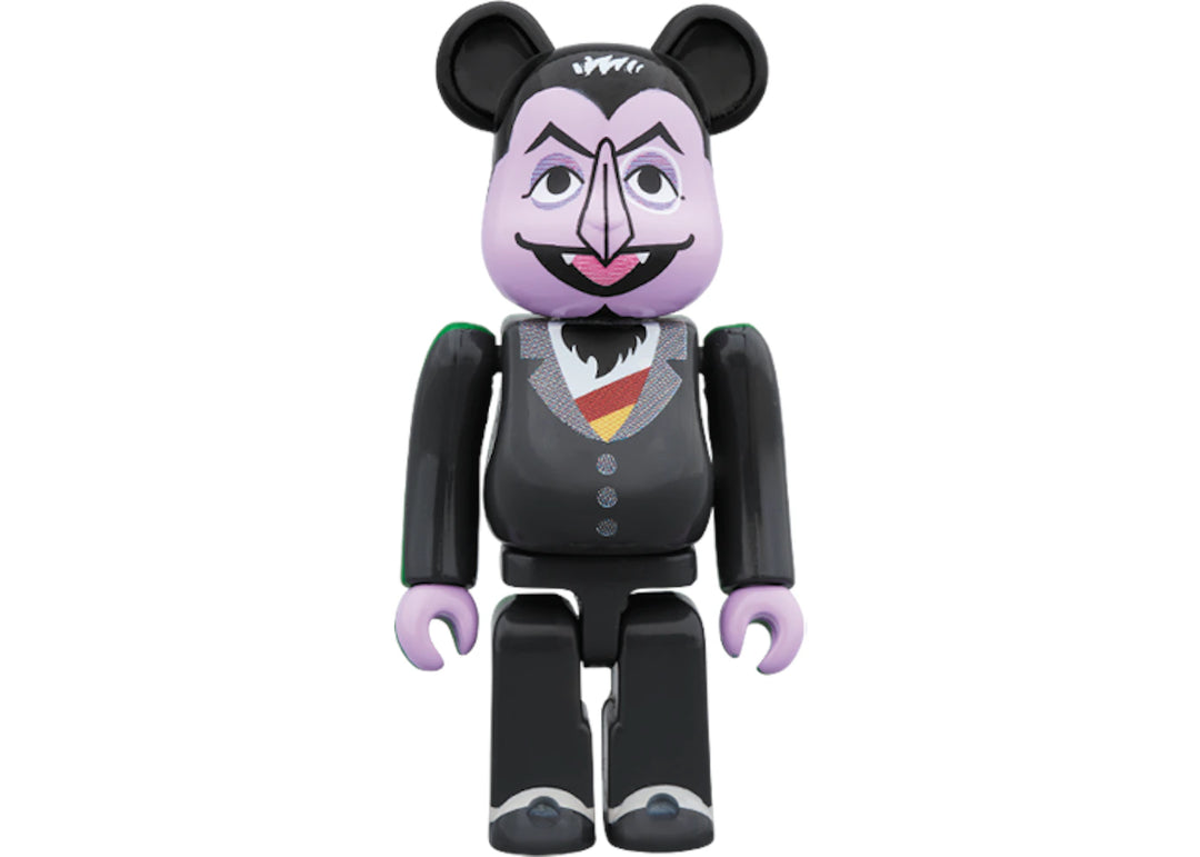 Bearbrick Count Von Count &amp; Grover 2 Pack 100% Multi