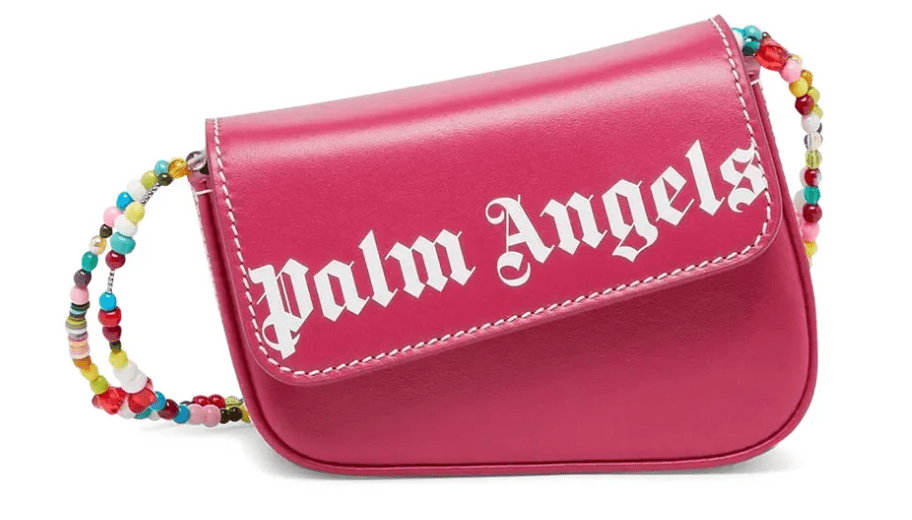 Palm Angels Mini Beads Crash Bag 'Raspberry/White' - Handbags - Jawns on Fire Sneakers & Shoes