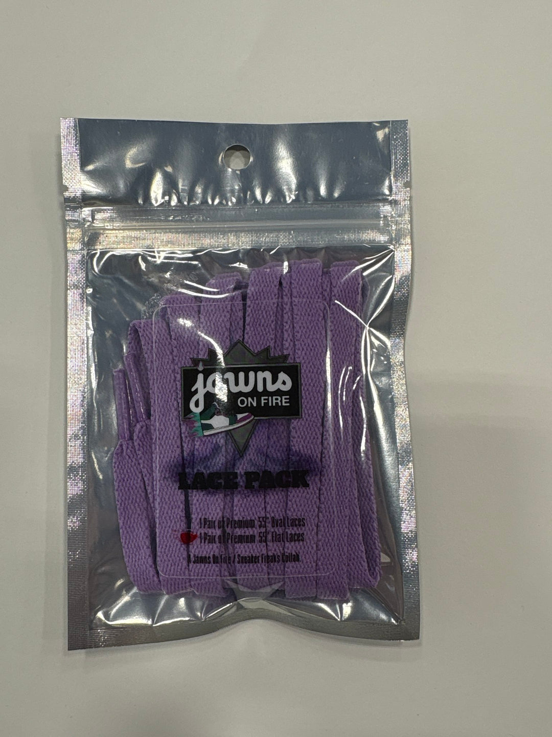 Sneaker Freak Flat Laces - Lilacs