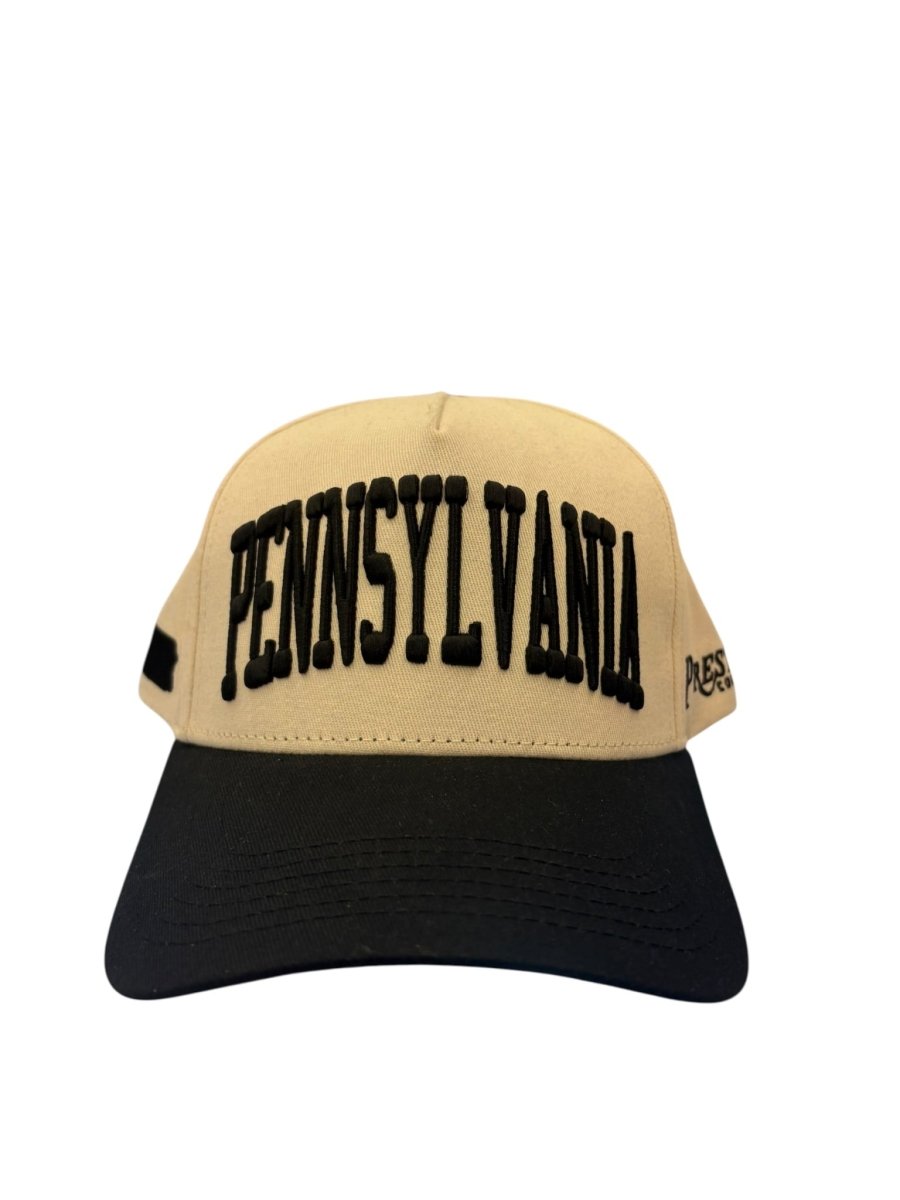 Pennslyvania Cream Snapback Hat - Clothing Accessory - Jawns on Fire Sneakers &amp; Shoes