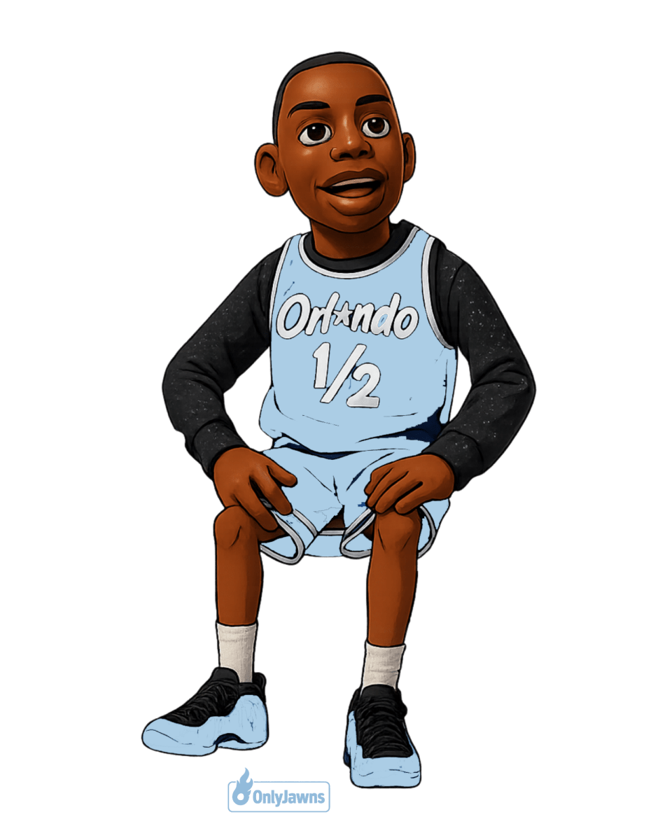 Penny Doll Foam Posite Physic Blue - Original Jawns - Black T-Shirt - T-Shirt - Jawns on Fire Sneakers & Shoes