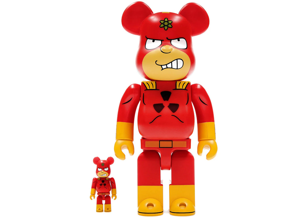 Bearbrick The Simpsons Radioactive Man 100% &amp; 400% Set