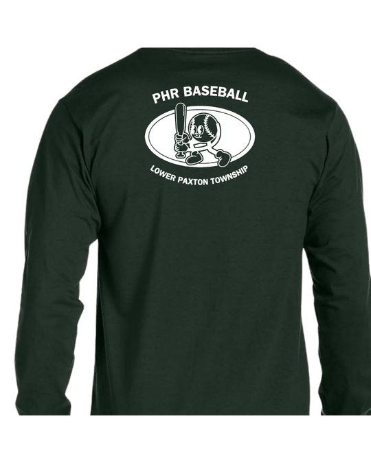 PHR Baseball Club Vintage Gear - Long Sleeve T-Shirt - Long Sleeve - Jawns on Fire Sneakers & Shoes