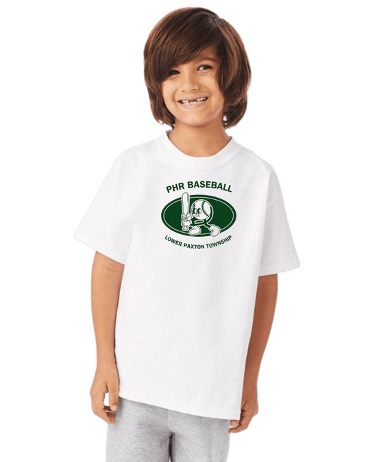 PHR Baseball Club Vintage Gear - T-Shirt - Kids - Short Sleeve - Jawns on Fire Sneakers & Shoes