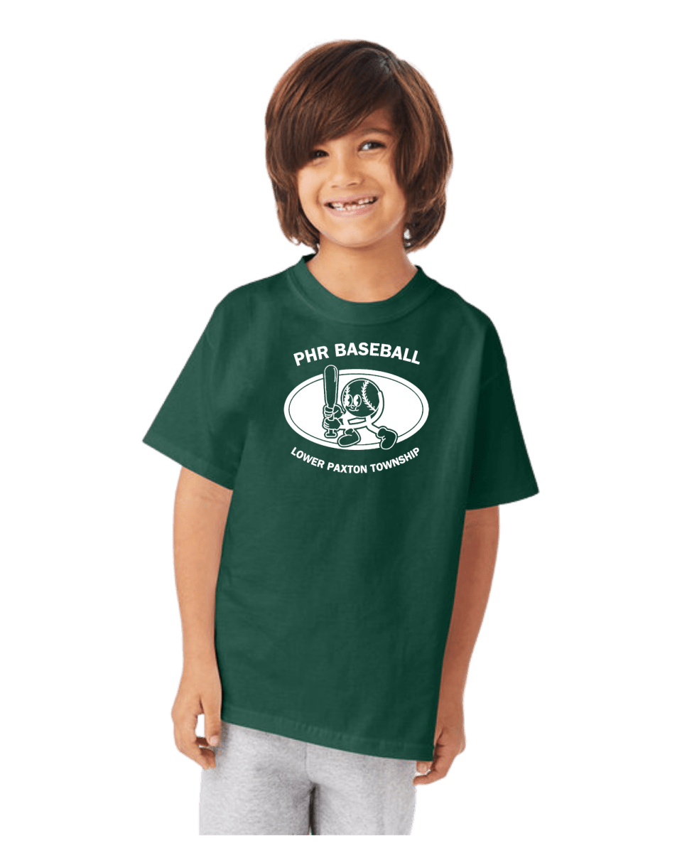 PHR Baseball Club Vintage Gear - T-Shirt - Kids - Short Sleeve - Jawns on Fire Sneakers & Shoes