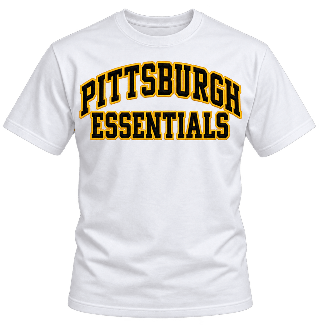 Pittsburgh Essentials T-Shirt – White – Steelers | Jawns on Fire - T-Shirt - Jawns on Fire Sneakers &amp; Shoes