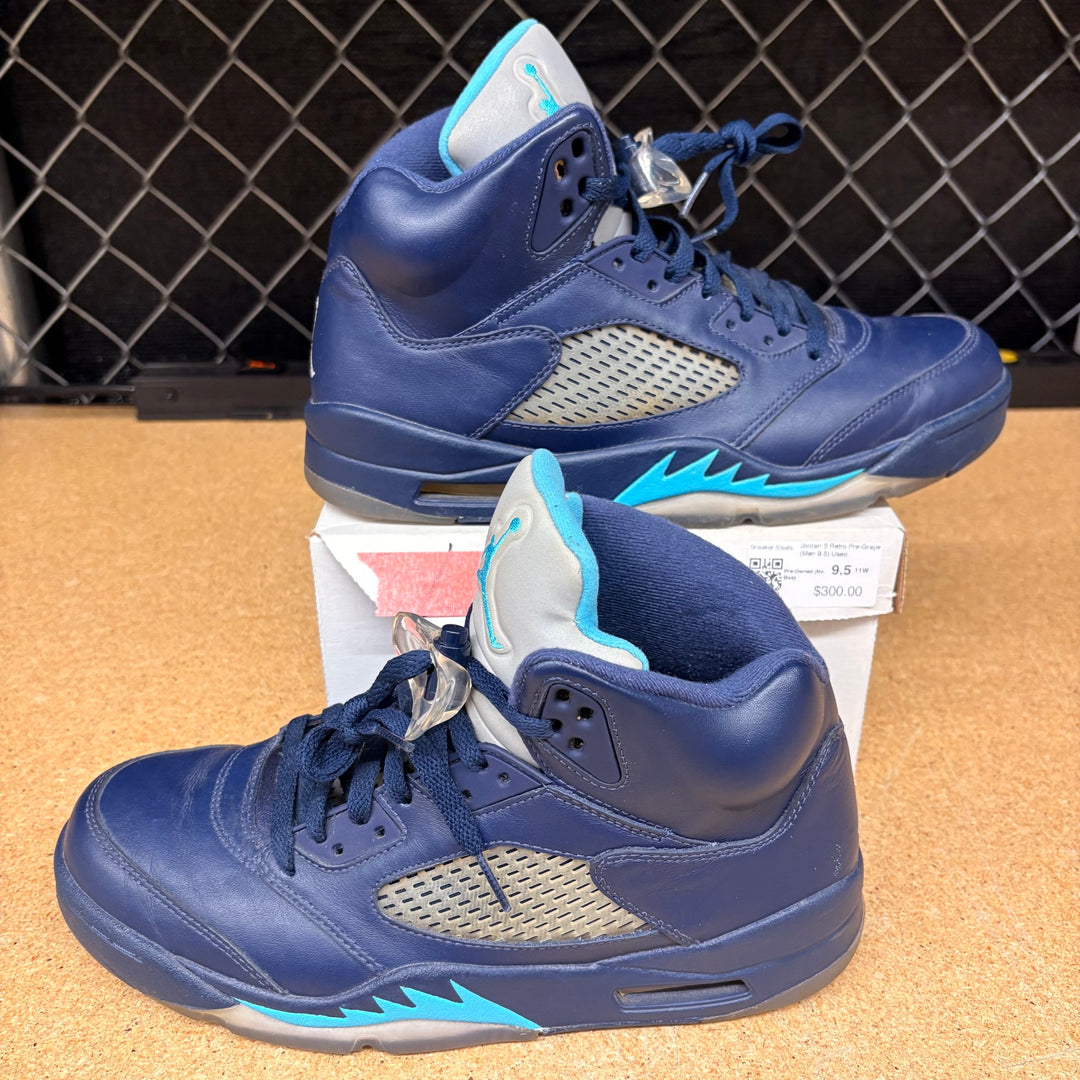 Jordan 5 Retro Pre-Grape (Men 9.5) Used
