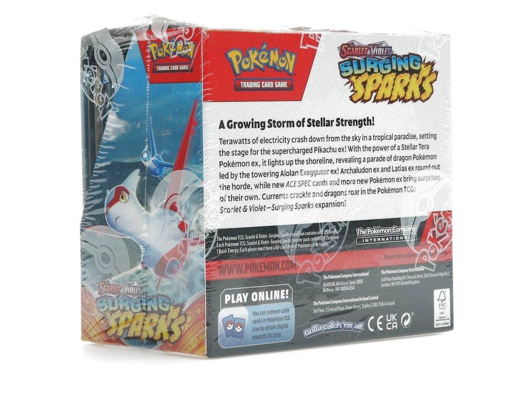 Pokémon Scarlet & Violet Surging Sparks Booster Display Box - Trading Cards - Jawns on Fire Sneakers & Shoes