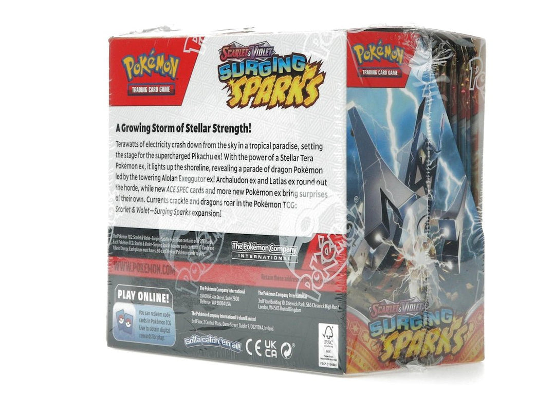 Pokémon Scarlet & Violet Surging Sparks Booster Display Box - Trading Cards - Jawns on Fire Sneakers & Shoes