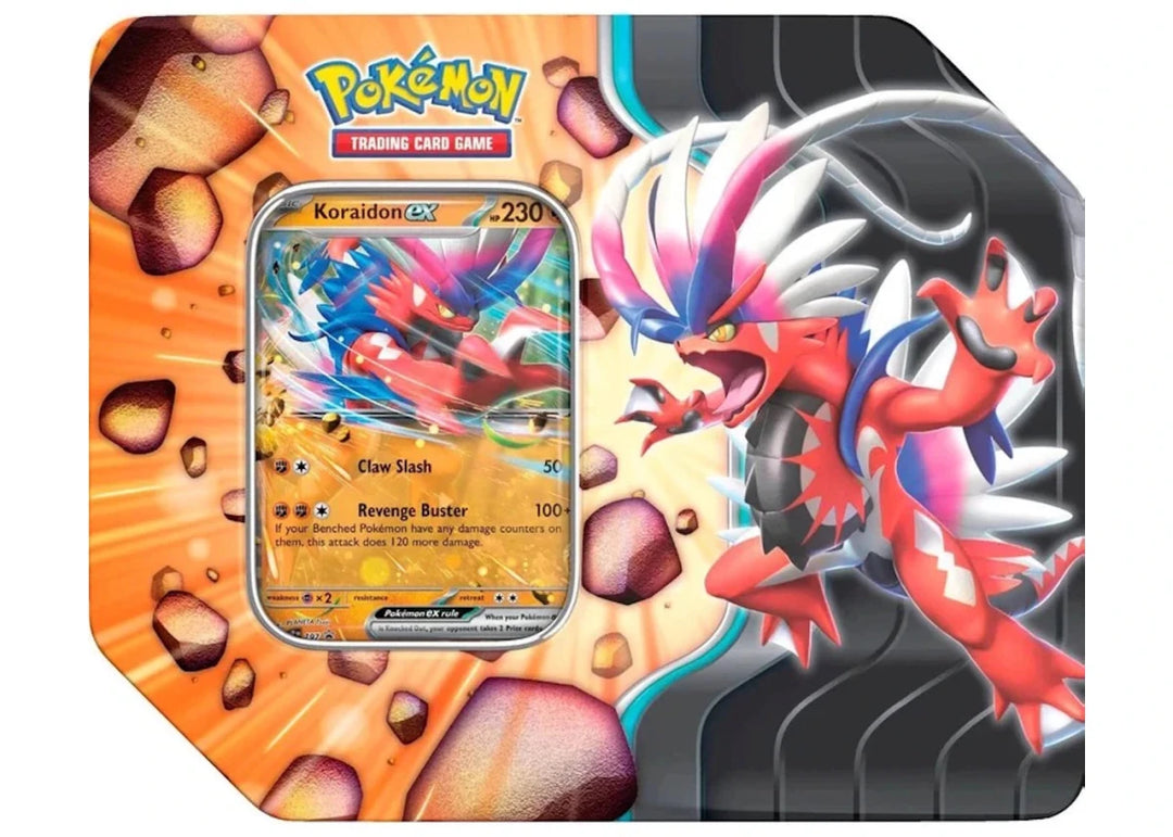 Pokèmon Slashing Legends Koraidon Tin - Pokemon - Jawns on Fire Sneakers & Shoes