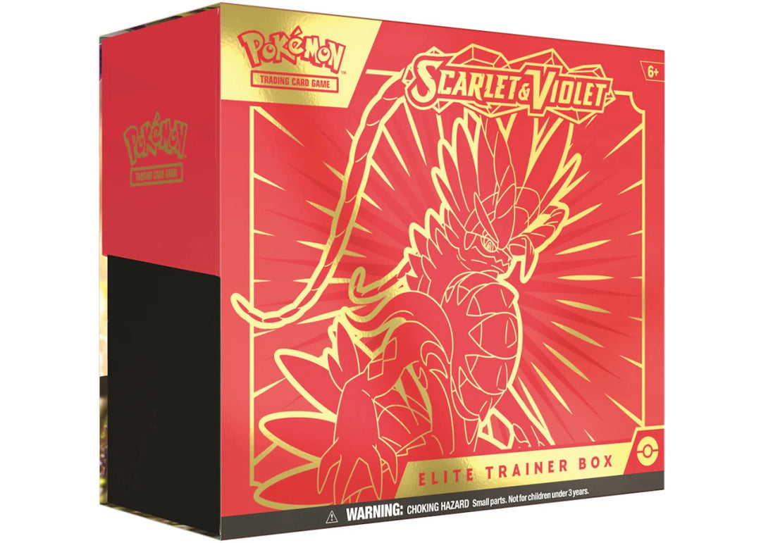 Pokémon TCG Scarlet &amp; Violet Koraidon Elite Trainer Box - Pokemon - Jawns on Fire Sneakers &amp; Shoes