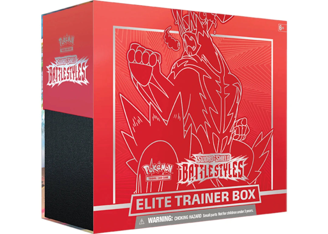 Pokémon TCG Sword & Shield Battle Styles Elite Trainer Box Single Strike - Pokemon - Jawns on Fire Sneakers & Shoes