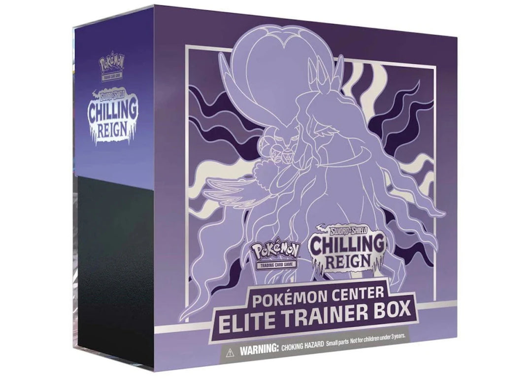Pokémon TCG Sword & Shield Chilling Reign (Pokémon Center Exclusive) Elite Trainer Box (Shadow Rider Calyrex) - Pokemon - Jawns on Fire Sneakers & Shoes
