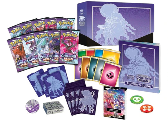 Pokémon TCG Sword & Shield Chilling Reign (Pokémon Center Exclusive) Elite Trainer Box (Shadow Rider Calyrex) - Pokemon - Jawns on Fire Sneakers & Shoes