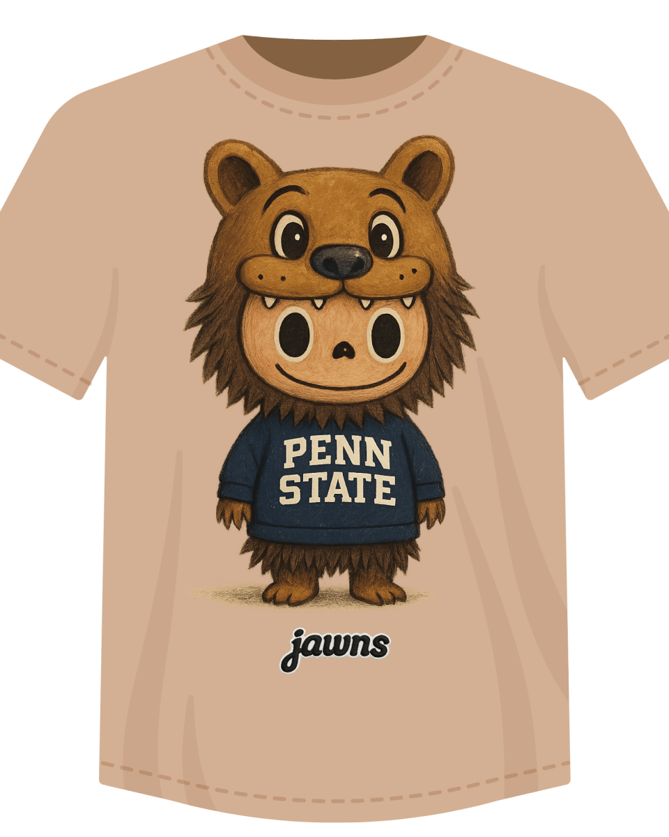 PSU Lion LaBuBu - Original Jawns - Tan T-Shirt - T-Shirt - Jawns on Fire Sneakers & Shoes