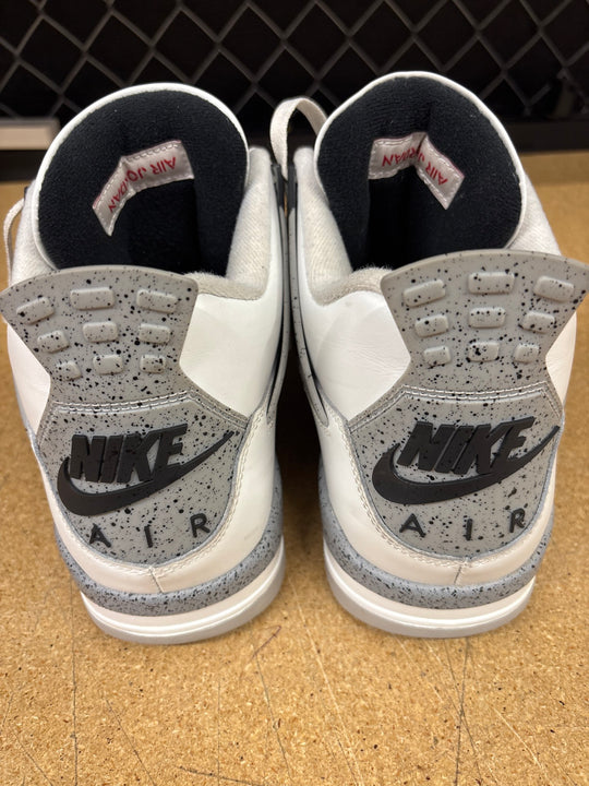 Jordan 4 White Cement (Men 13) Used (No Box)