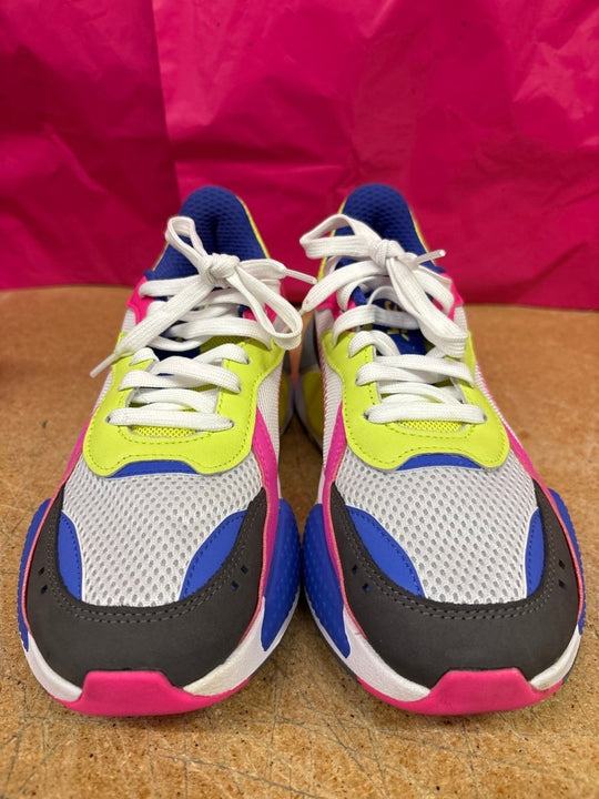 Puma RS Pink White Blue Green Mens 8 Used - Sneakers - Jawns on Fire Sneakers &amp; Shoes