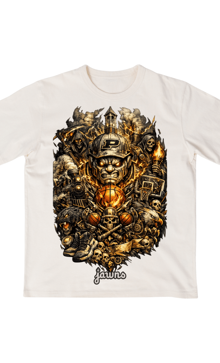 Purdue Boilermakers Godspeed Streetwear Basketball Shirt - T-Shirt - Jawns on Fire Sneakers & Shoes