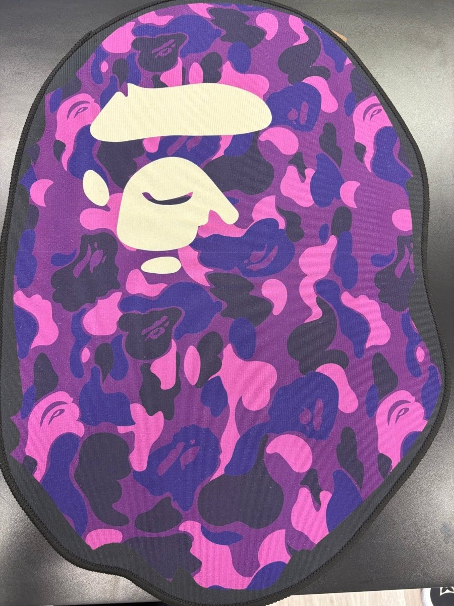Purple Bape Ape Face Carpet - Accessory - Jawns on Fire Sneakers &amp; Shoes