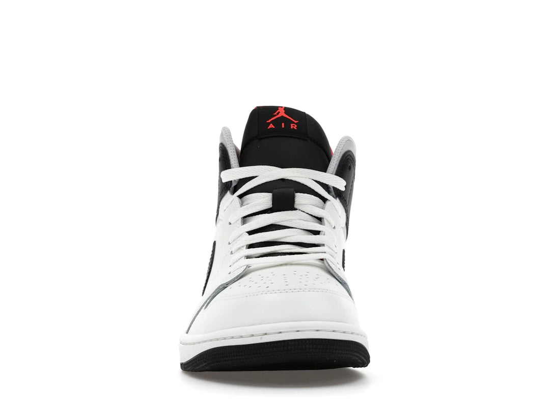 Jordan 1 Mid White Neutral Grey Infrared