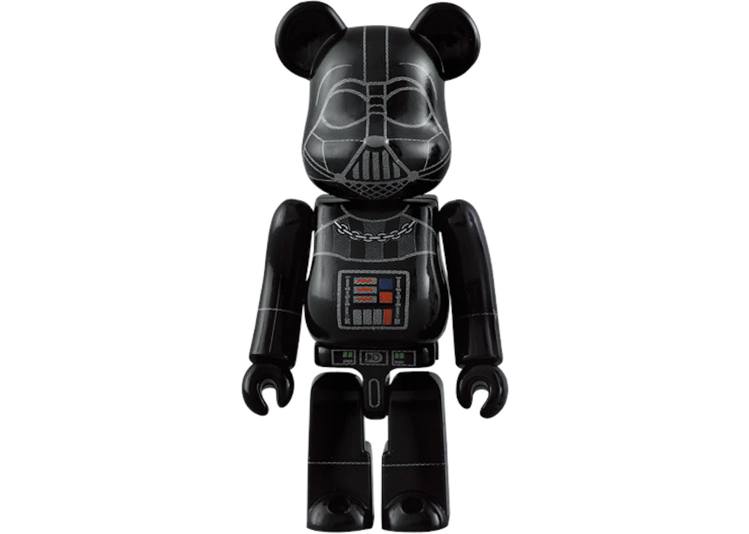 Bearbrick Darth Vader &amp; Stormtrooper 2 Pack 100% Black