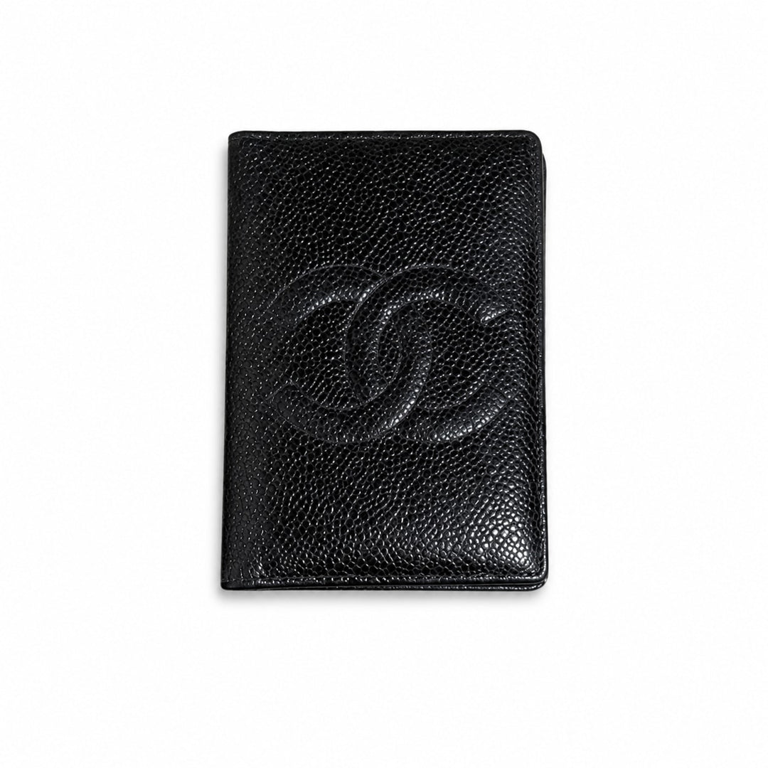 Chanel Caviar Leather Pocket Organizer Black