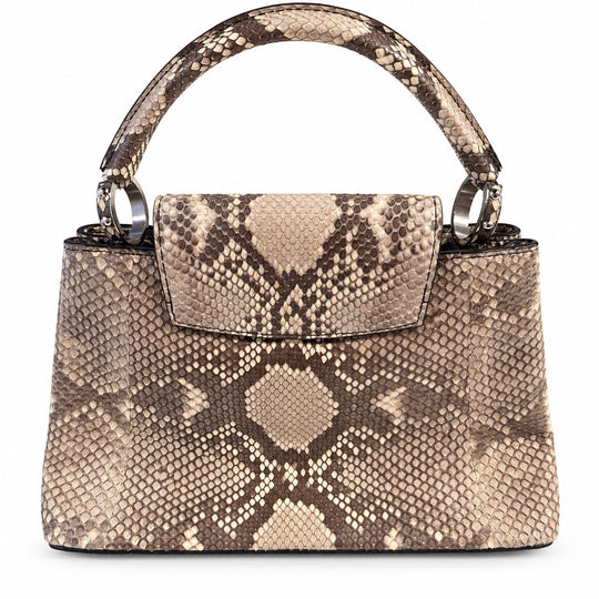 Louis Vuitton Capucines MM Natural Python