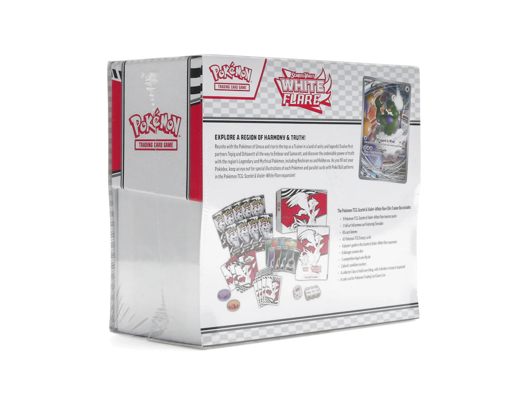 2025 Pokémon Scarlet & Violet White Flare Elite Trainer Box