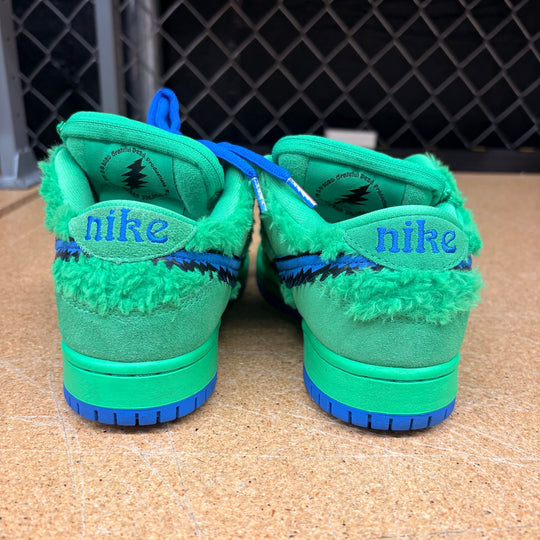SB Dunk Low Grateful Dead Bears Green (Men 6) Used