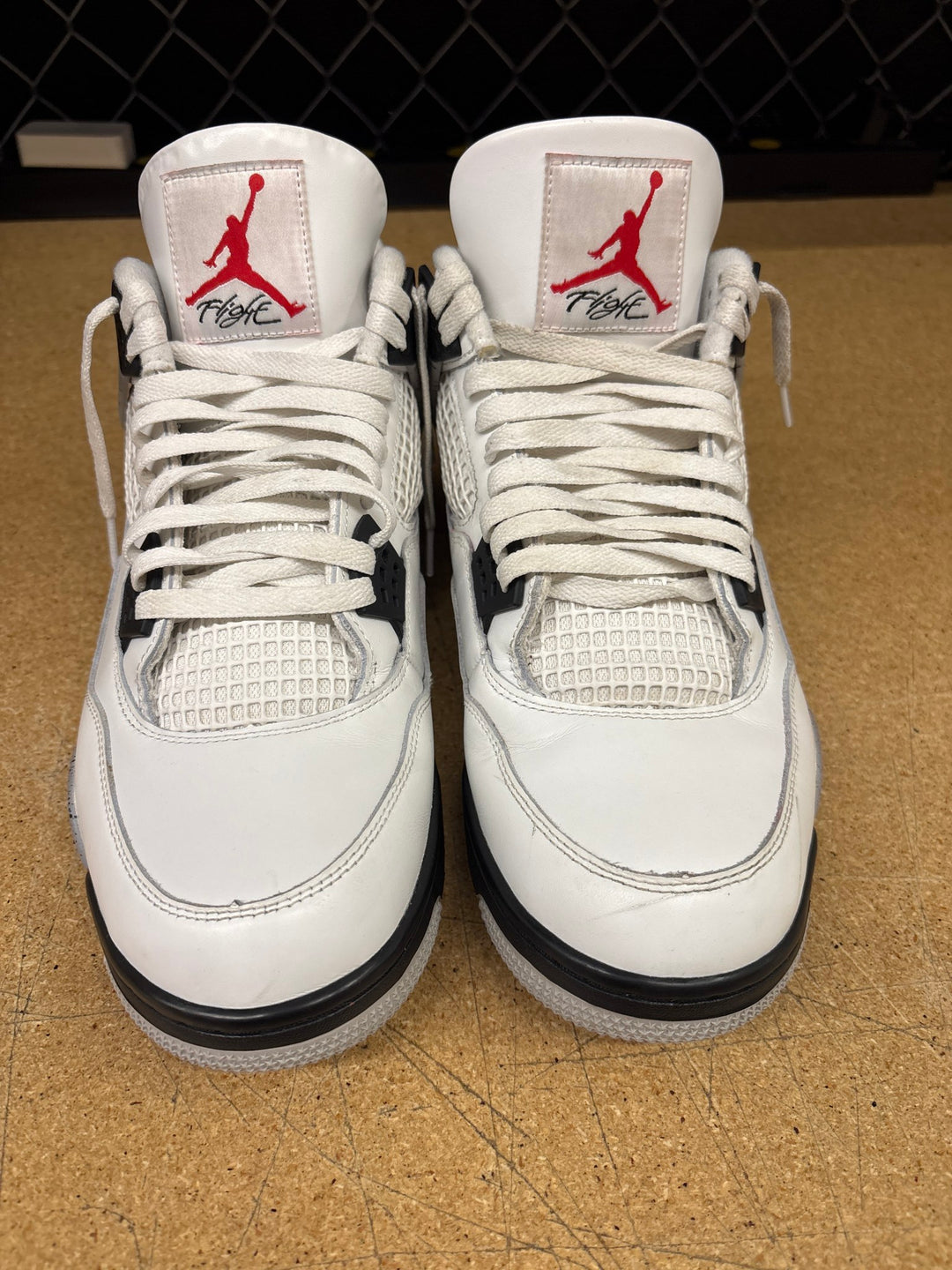 Jordan 4 White Cement (Men 13) Used (No Box)