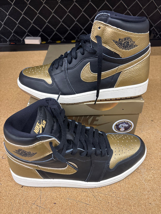 Jordan 1 High Og Gold Black (Men 11) Used