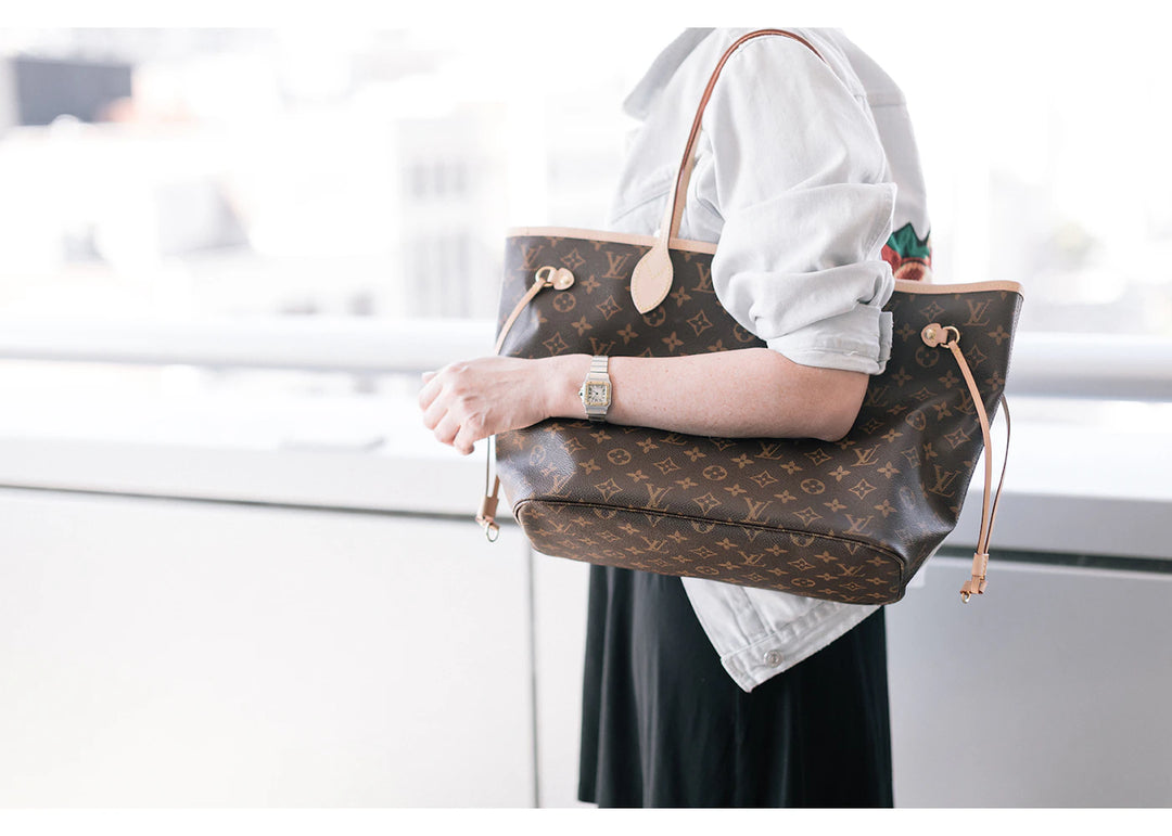 Louis Vuitton Neverfull Monogram MM Pivoine Lining