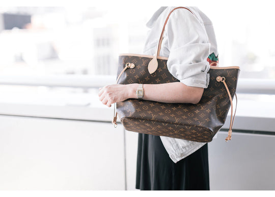 Louis Vuitton Neverfull Monogram MM Pivoine Lining