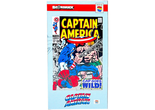 Bearbrick x Marvel Captain America 400% (2025 Version)