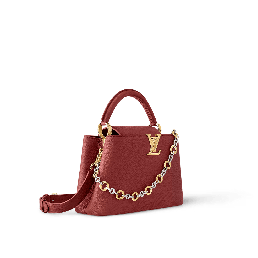 Louis Vuitton Capucines Mini Rust Red M12937