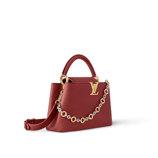 Louis Vuitton Capucines Mini Rust Red M12937