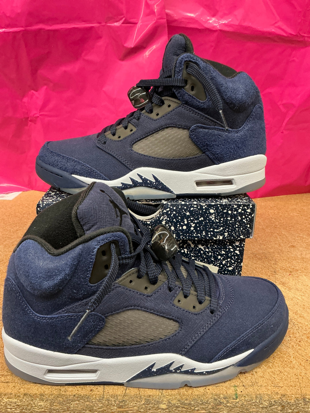 Jordan 5 Midnight Navy Mens 8 Used