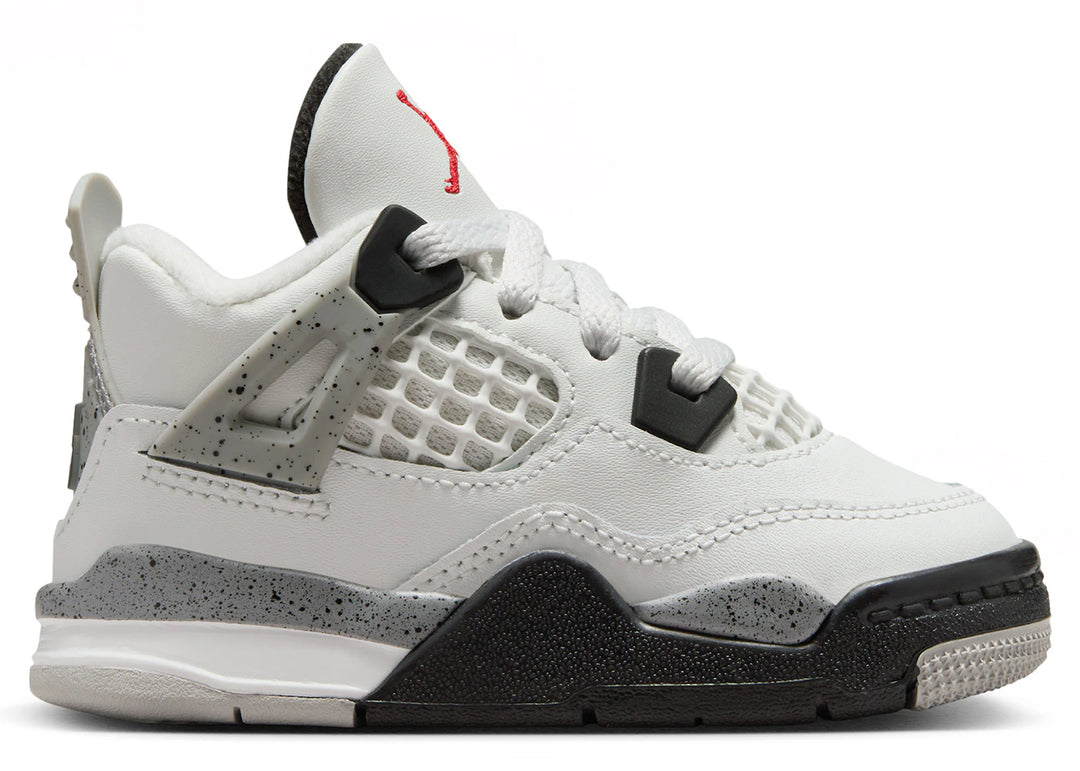 Air Jordan 4 Retro OG 'White Cement' 2025 - Toddler