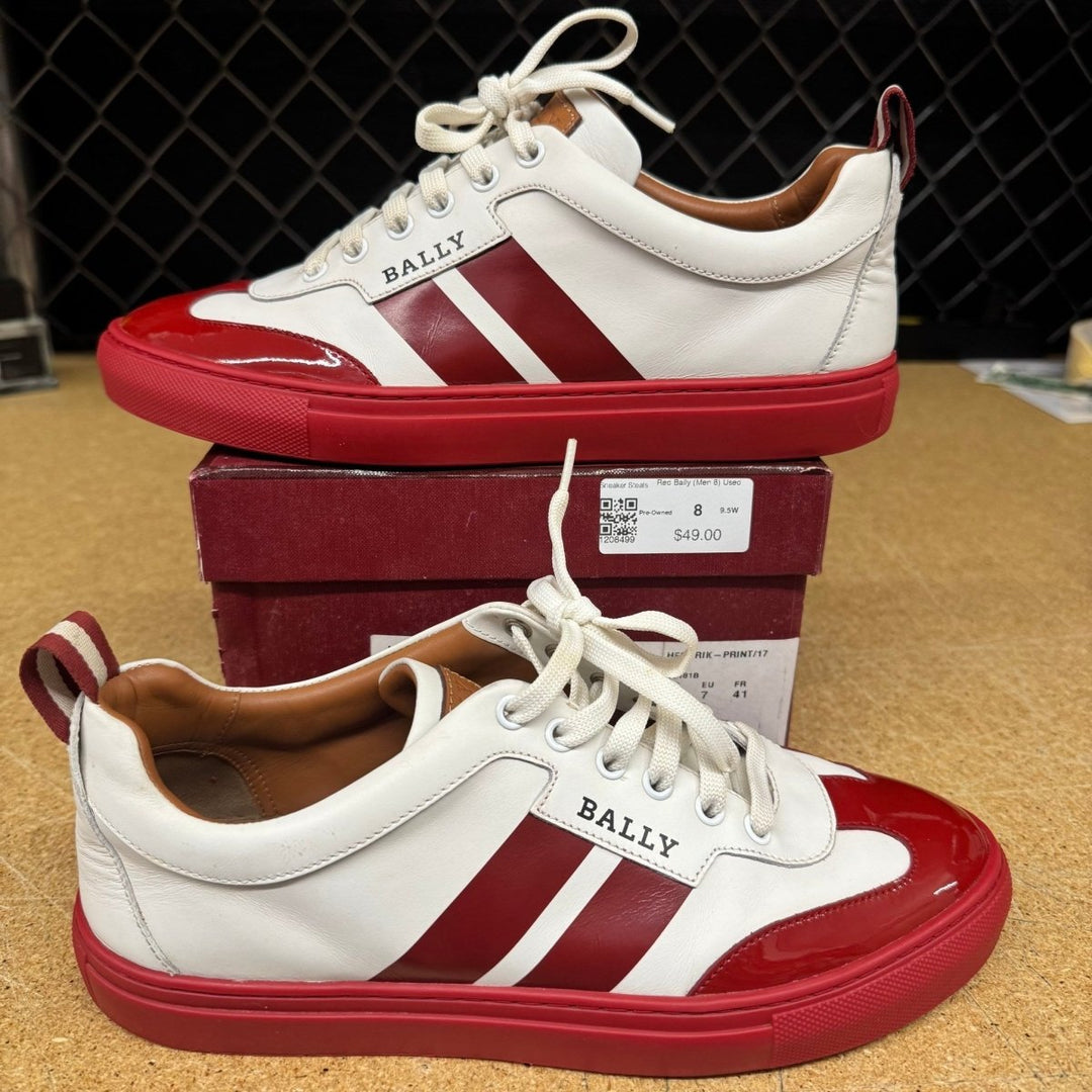 Red Bally (Men 8) Used - Sneakers - Jawns on Fire Sneakers &amp; Shoes