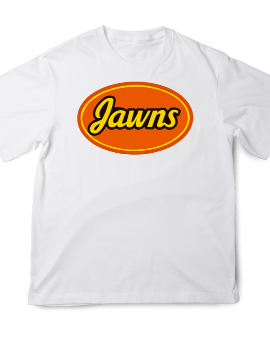Resse Jawns - Original Jawns - White T-Shirt - T-Shirt - Jawns on Fire Sneakers & Shoes