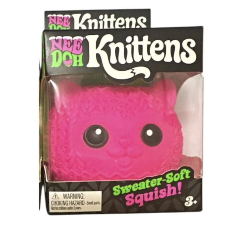 Z NeeDoh Knittens Squishy Fidget Toy - Assorted Colors