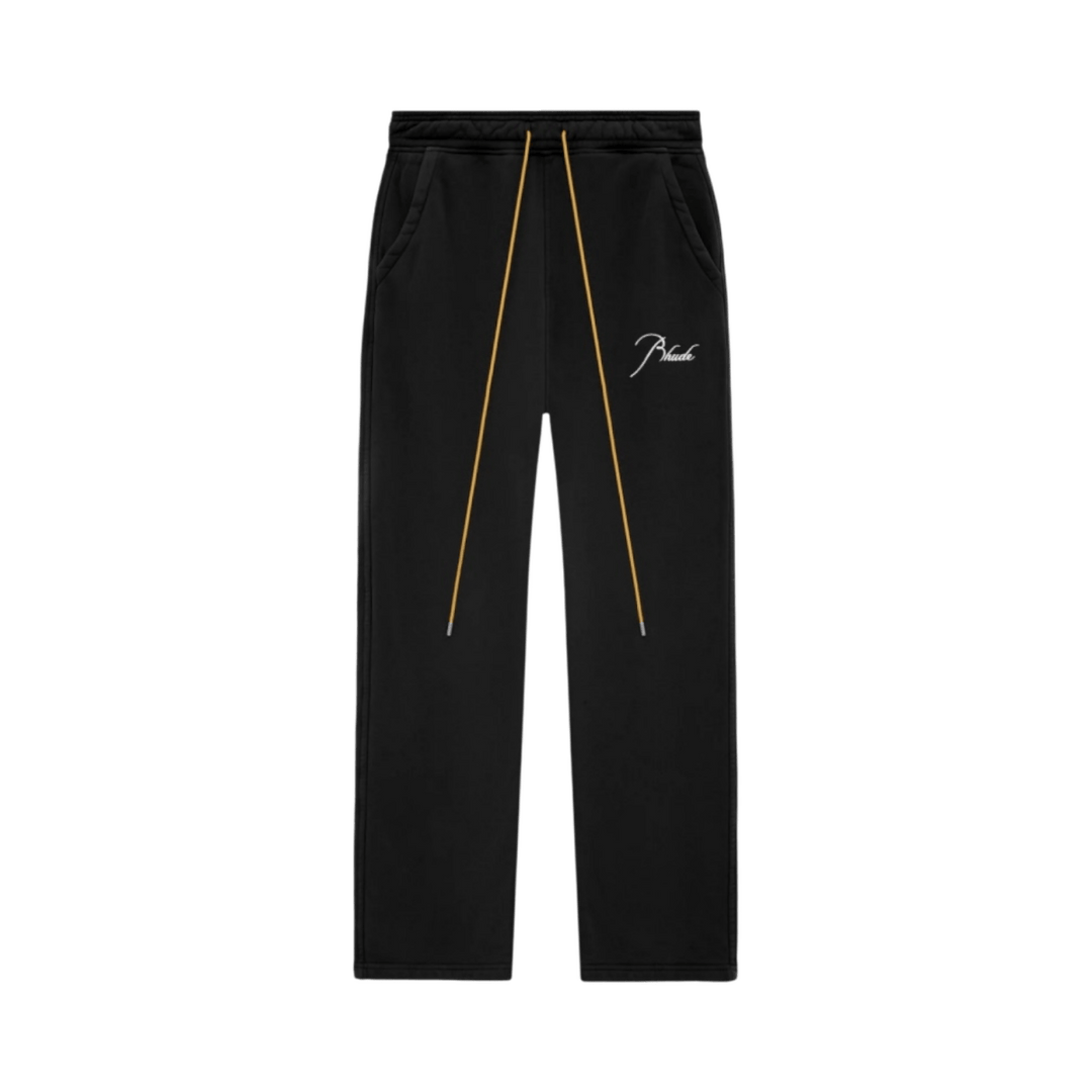 Rhude Black Vintage Classic Sweatpants - Bottoms - Jawns on Fire Sneakers & Shoes