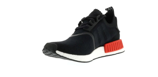 adidas NMD R1 Core Black Lush Red