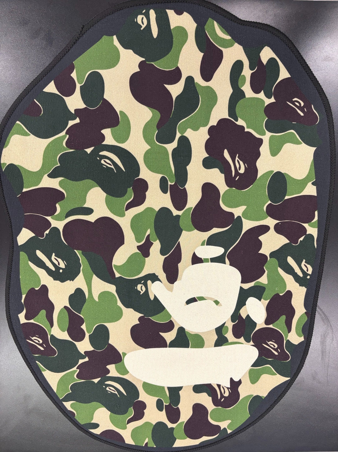 Green Bape Ape Face Carpet