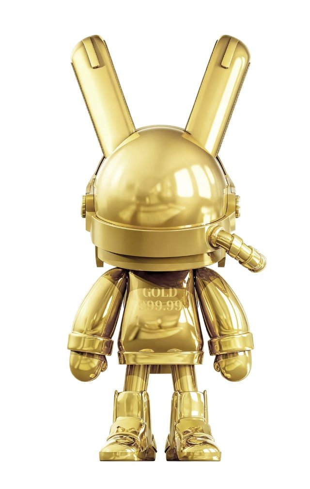 ROBBi GOLD 400% —— Stay tuned - Collectibles - Jawns on Fire Sneakers & Shoes