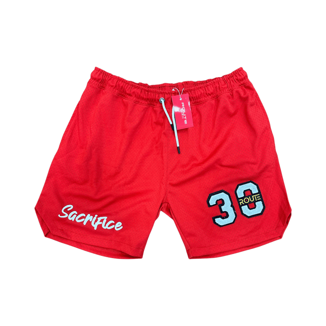 Route Thirty Classic Shorts - Red - Shorts - Jawns on Fire Sneakers & Shoes