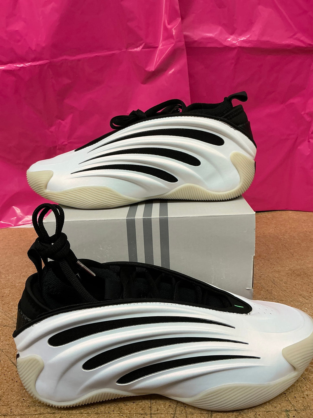 Adidas Harden Vol.9 Cloud White Mens 8 Used