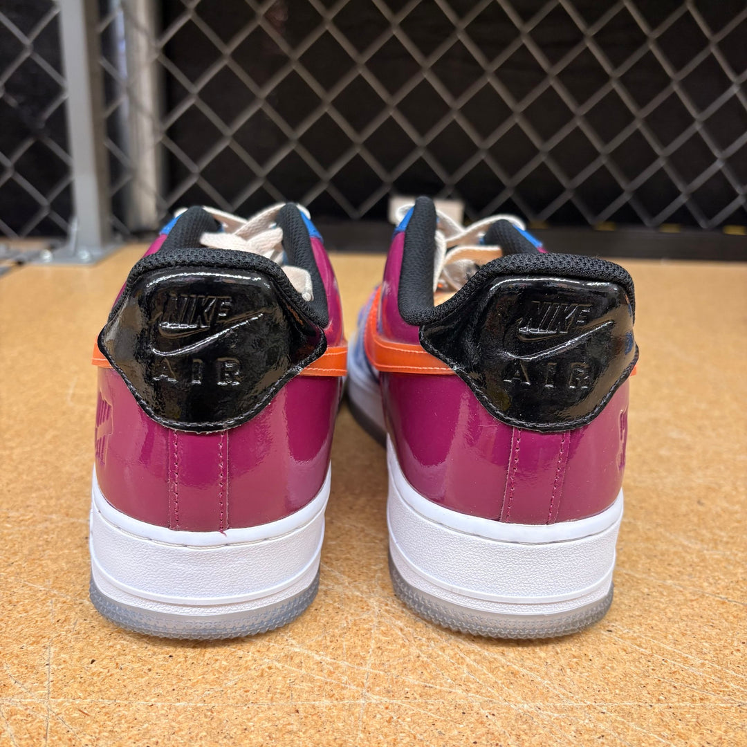 Nike Air Force 1 Low SP Undefeated Multi-Patent Total Orange (Men 10.5) Used
