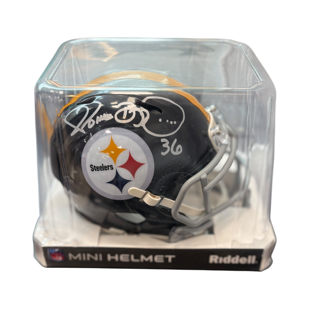 Jerome Betis Signed Mini Steelers Helmet